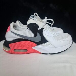 Nike Air Max Excee Shoes Womens Size 7.5 White Pink Low Top Sneakers CD5432-100